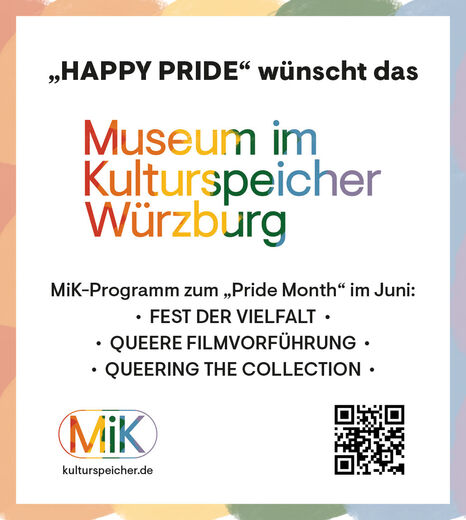 Happy Pride • CSD-Programm im MiK • © MiK
